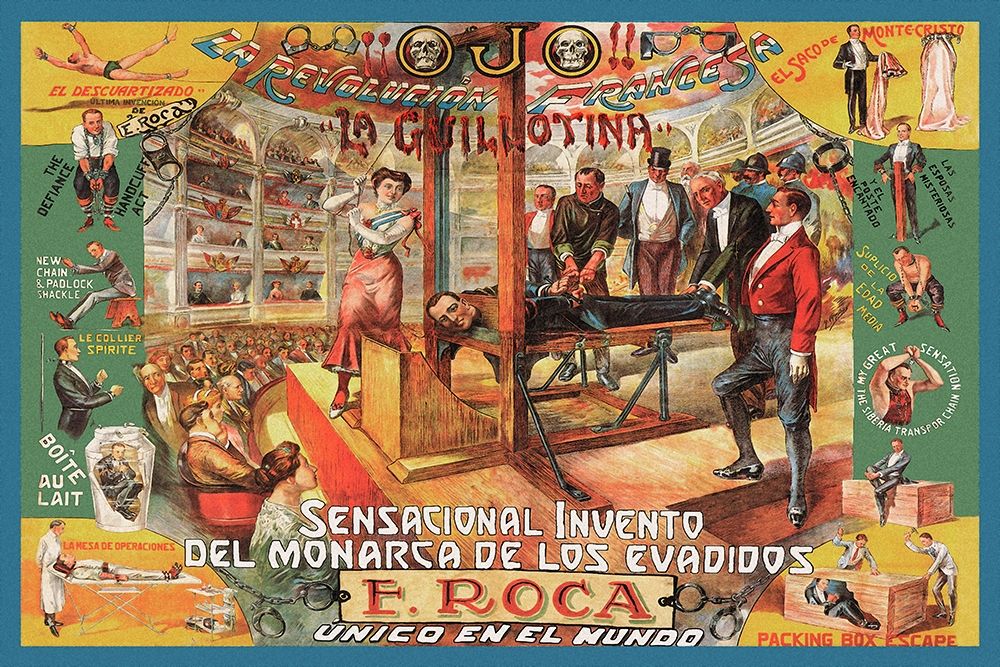 Magicians: Guillotina: F. Roca