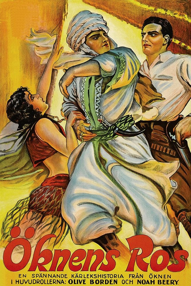 Vintage Film Posters: Love in the Desert Okens Ros