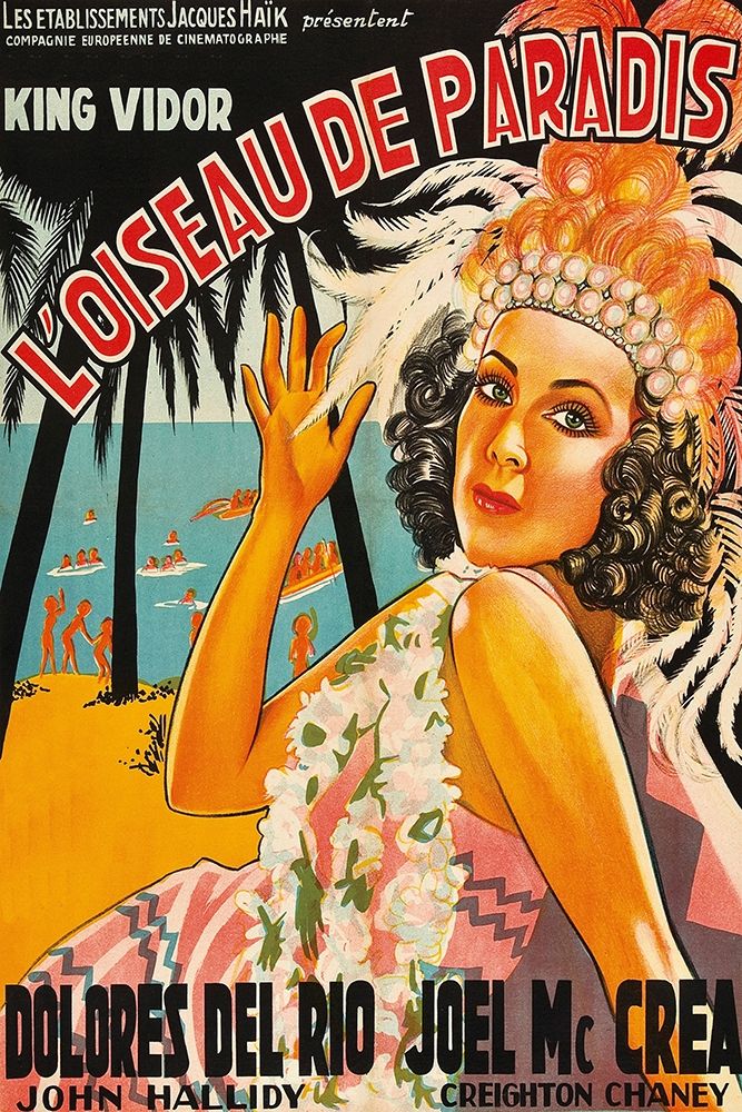 Vintage Film Posters: Bird of Paradise Loiseau de Paradis