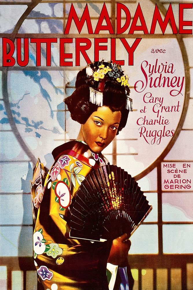 Vintage Film Posters: Madame Butterfly
