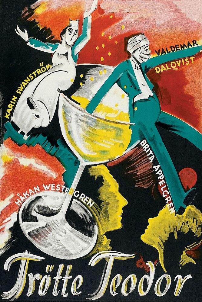 Vintage Film Posters: Theodore Trot Trotte Teodor