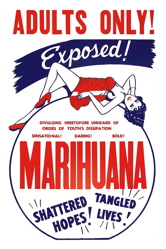 Vintage Vices: Adults Only! Marihuana
