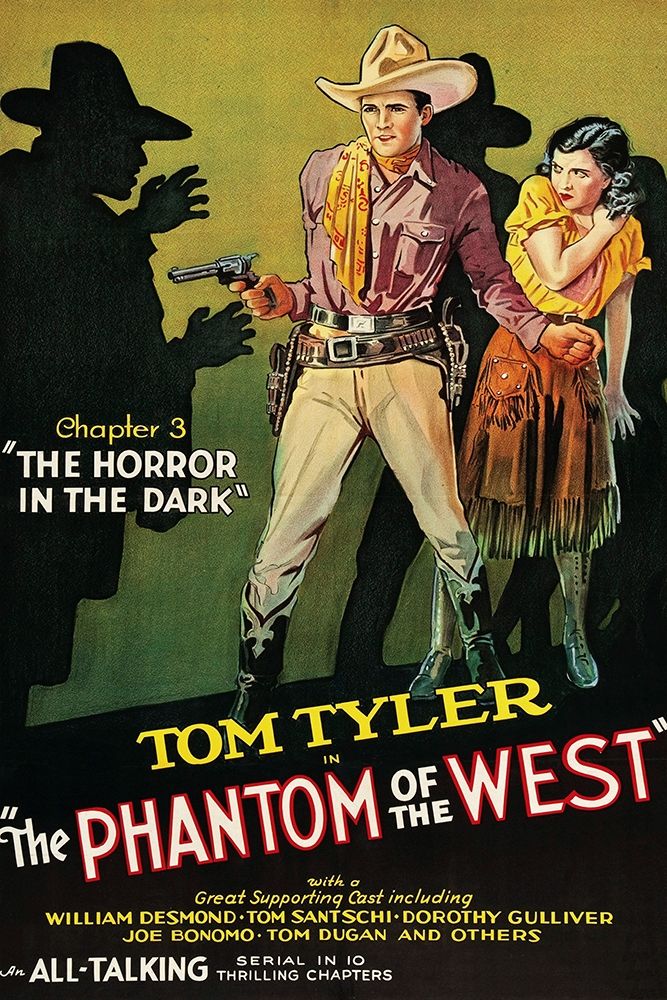 Vintage Westerns: Phantom of the West - Horror in the Dark