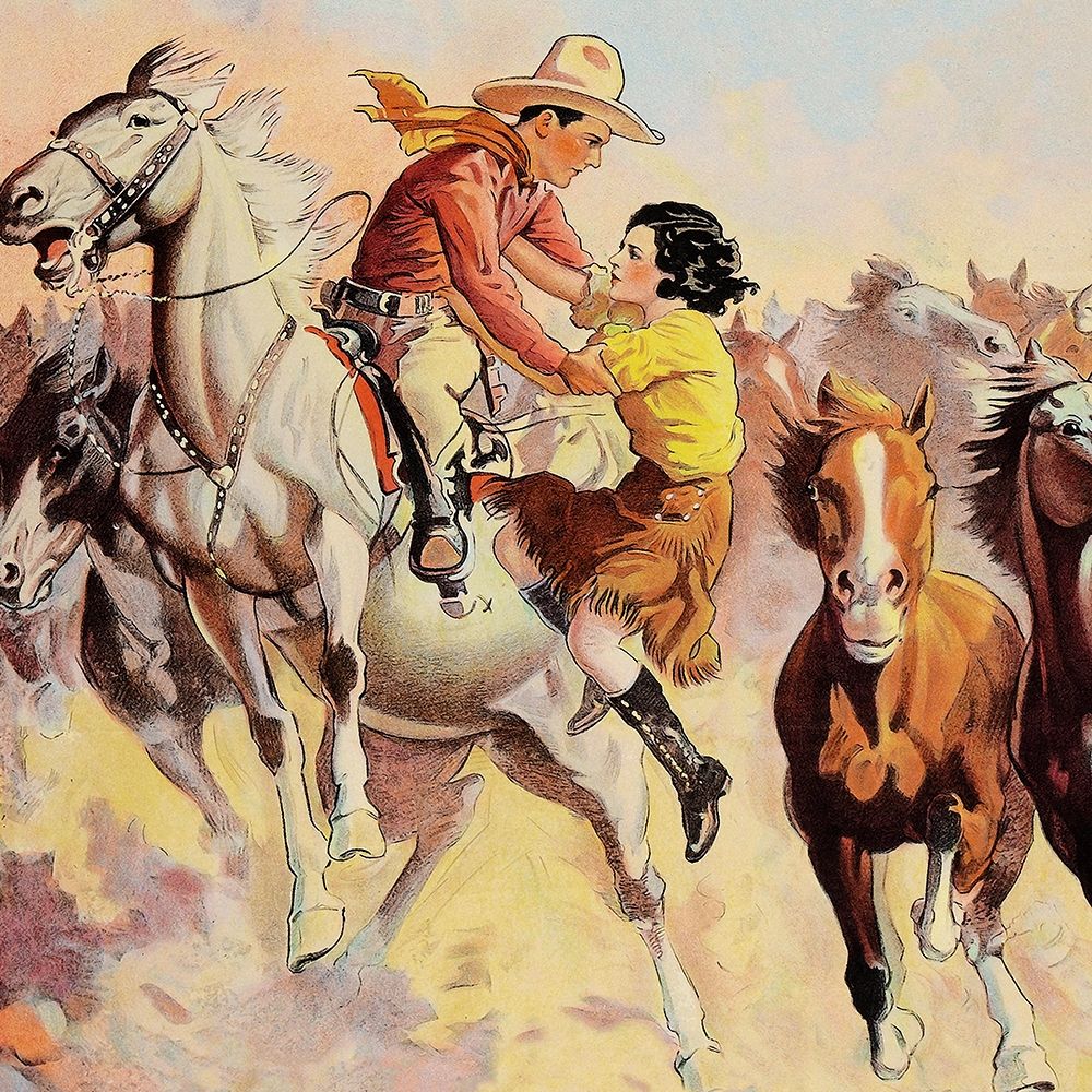 Vintage Westerns: Phantom of the West - Ghost Riders - Detail