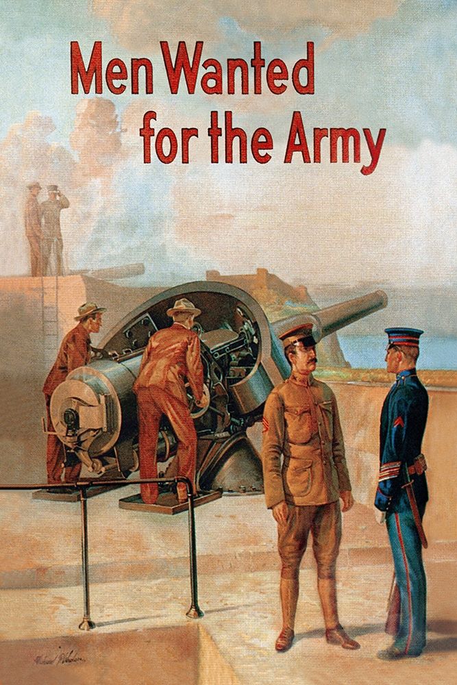 WWI: Men Wanted for the Army