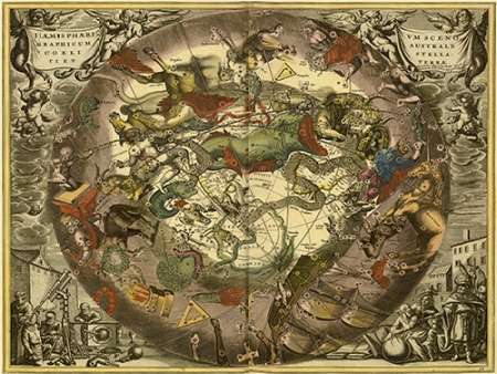 Maps of the Heavens: Haemisphaerium Sceno Graphicum Australe