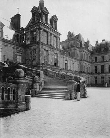 Fountainebleau, 1903 - Cour des Adieux