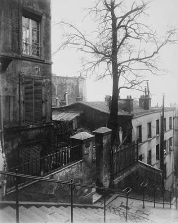 Paris, 1921 - Staircase, Montmartre