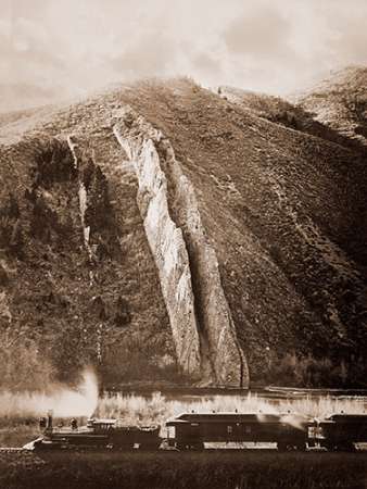 The Devils Slide, Utah, 1873-1874