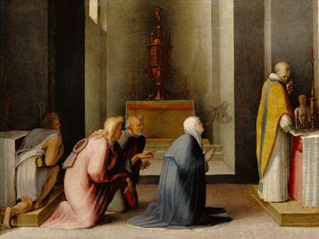 The Miraculous Communion of Saint Catherine of Siena