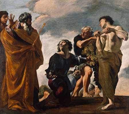 Moses and the Messengers from Canaan