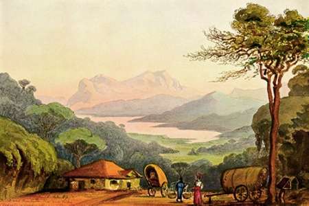 Nurellia-See Vom Rambodde-PaÃ, Ceylon