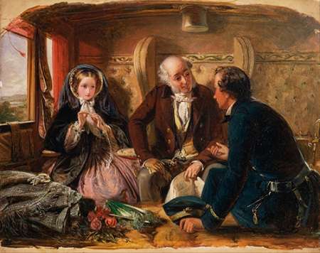 First Class - The Meeting, 1855