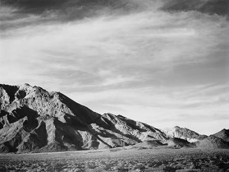 View of mountains near Death Valley, California - National Parks and Monuments, 1941