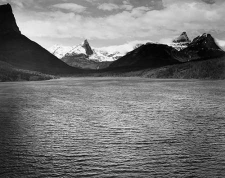 St. Marys Lake, Glacier National Park, Montana - National Parks and Monuments, 1941
