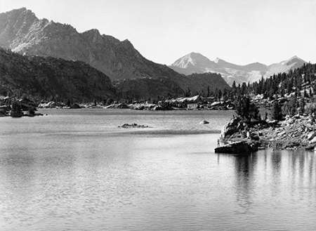 Rac Lake, Kings River Canyon, proVintageed as a national park, California, 1936