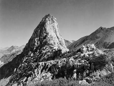 Fin Dome, Kings River Canyon, proVintageed as a national park, California, 1936
