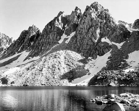Kearsarge Pinnacles, Kings River Canyon, proVintageed as a national park, California, 1936