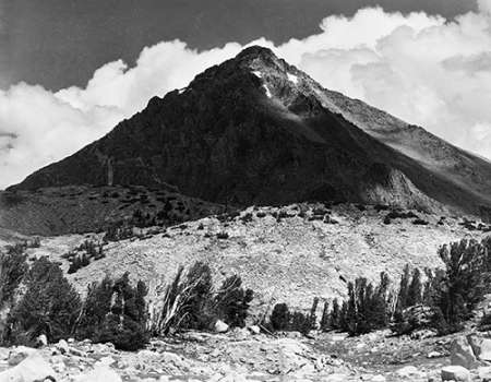 Pinchot Pass, Mt. Wynne, Kings River Canyon, proVintageed as a national park, California, 1936