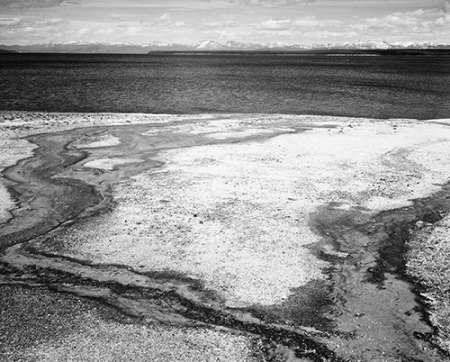 Yellowstone Lake - Hot Springs Overflow, Yellowstone National Park, Wyoming, ca. 1941-1942