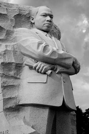 Martin Luther King, Jr. Memorial, Washington, D.C. - Black and White Variant