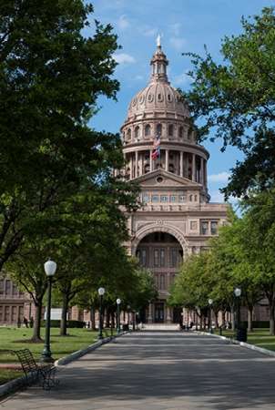 The Texas Capitol, Austin, Texas, 2014