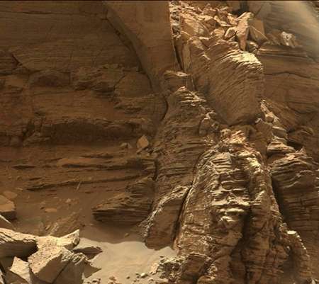 Mars Rover Farewell to Murray Buttes Image 4