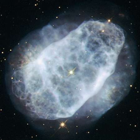 NGC 6153 - A Nitrogen-Rich Nebula