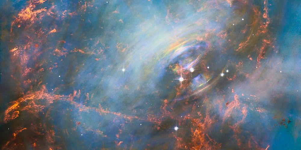 Core of the Crab Nebula
