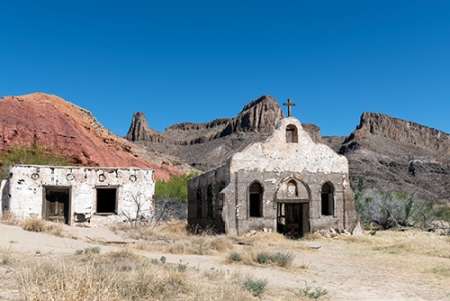The Contrabando, a ghost town in Big Bend Ranch State Park