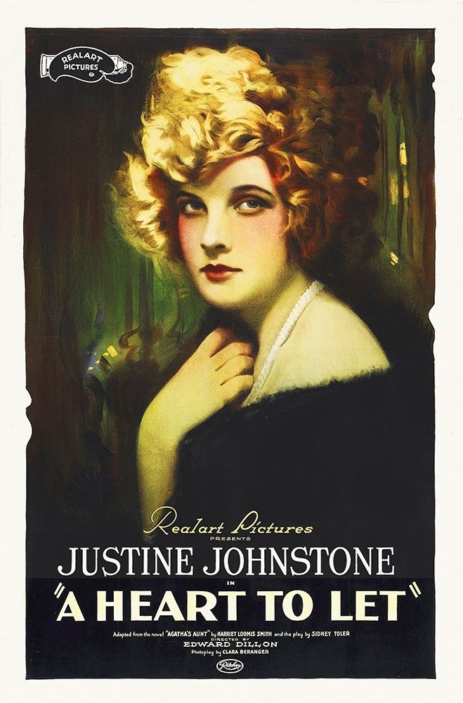 A Heart To Let,  1921