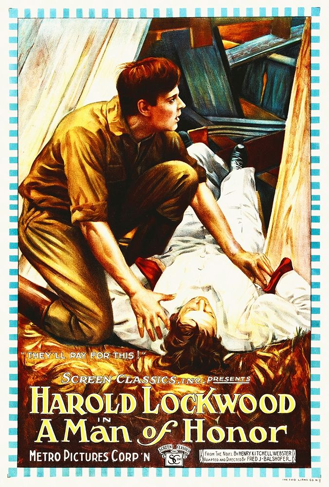 A Man of Honor,  1914