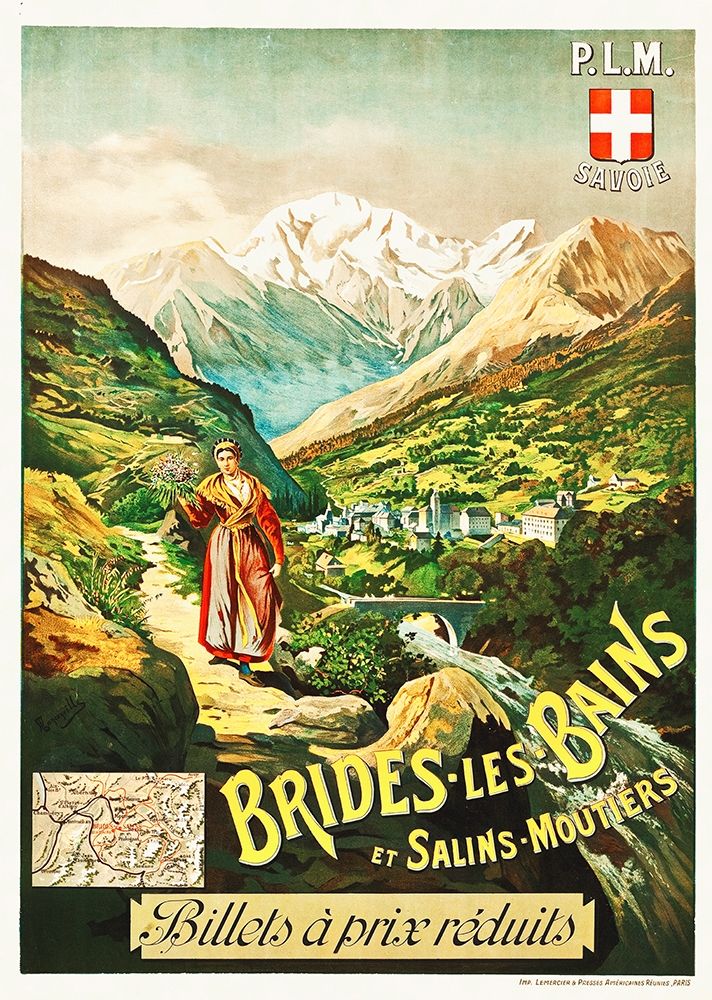 Brides Le Baines, 1900