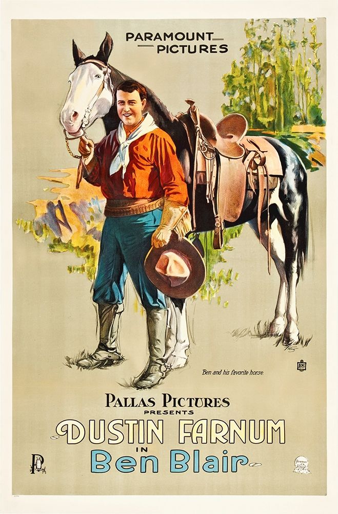 Dustin Farnum, Ben Blair,  1916