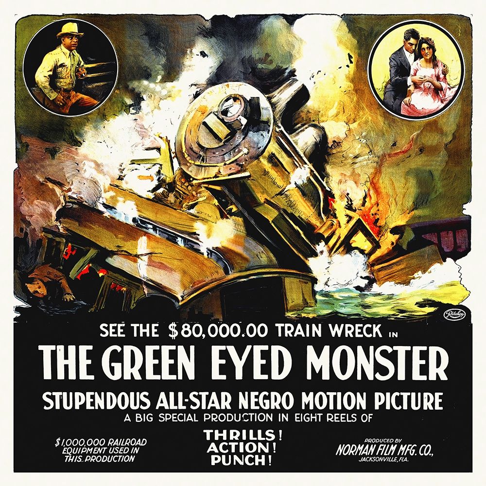 The Green Eyed Monster,  1919, 6 sheet