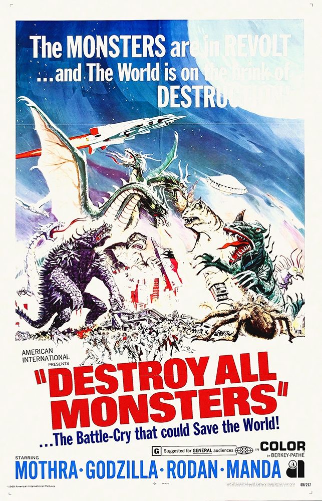 Destroy All Monsters, 1968