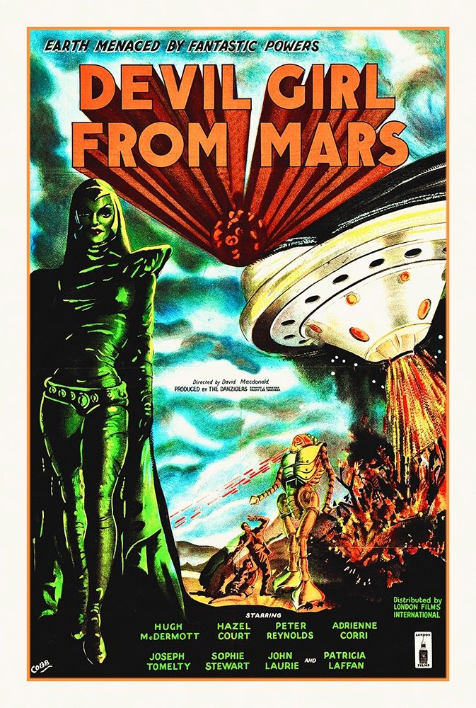 Devil Girl From Mars, Spartan, 1955