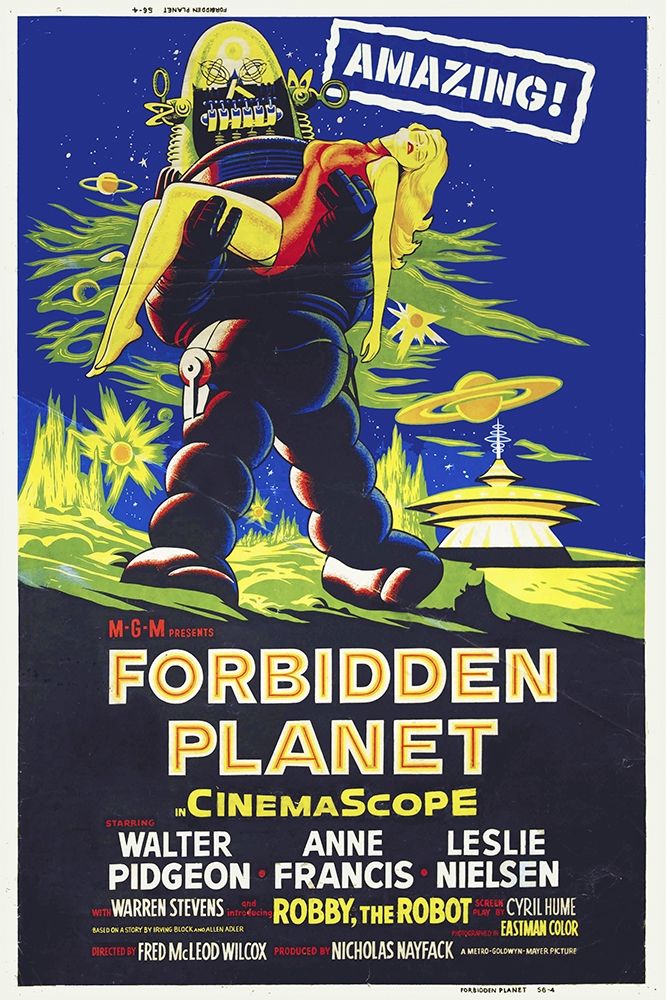 Forbbiden Planet in CinemaScope