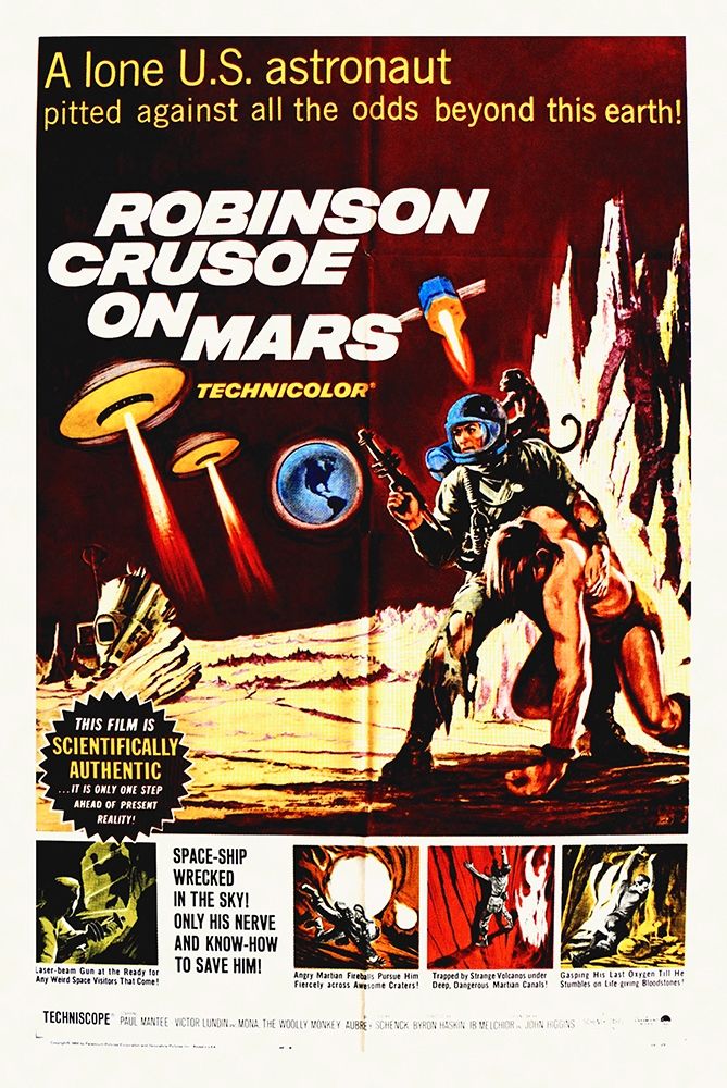 Robinson Crusoe On Mars - Dramatic Scenes