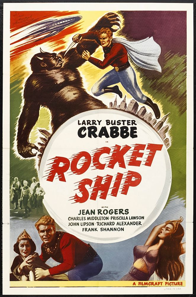 Rocket Ship with Buster Crabbe