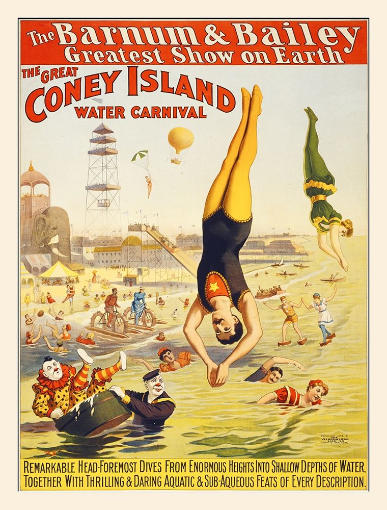 Barnum and Bailey Coney Island Water Carnival 3g10497u