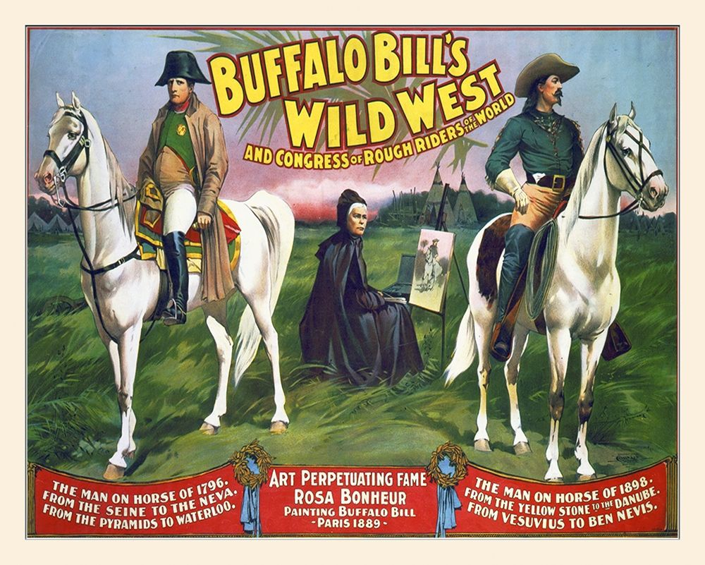 Buffalo Bills Wild West And Congress Of Rough Riders Of The World - 1896