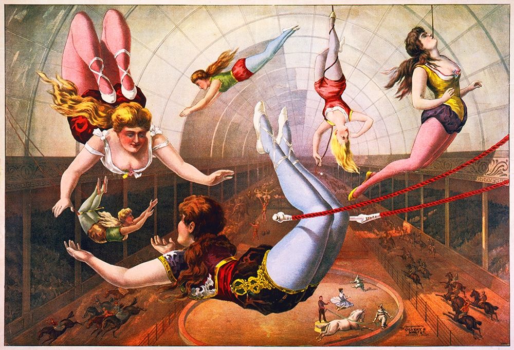 Posters Of Circus And Magic Before 1900