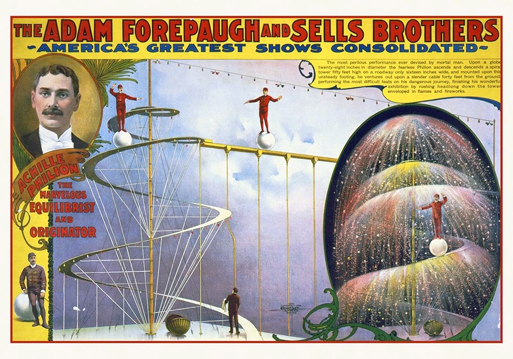 The Adam Forepaugh And Sells Achille Philion