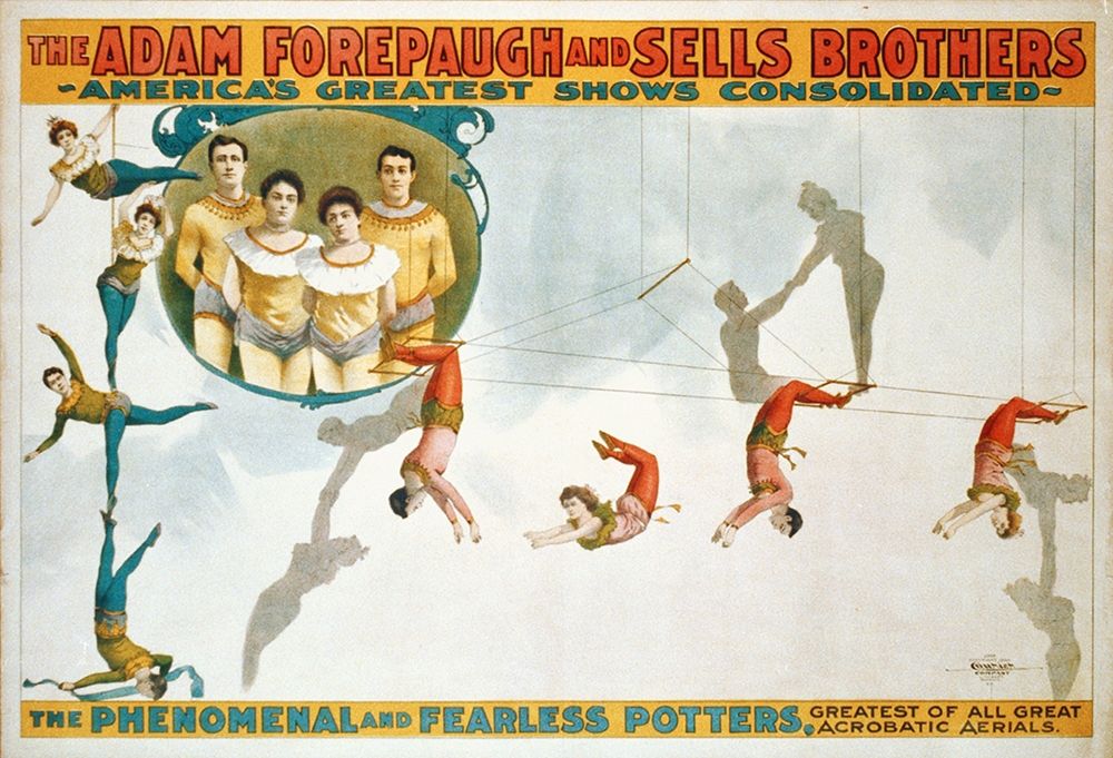 The Adam Forepaugh And Sells Borthers Americas Greatest Shows Consolidated - The Phenomenal And Fear