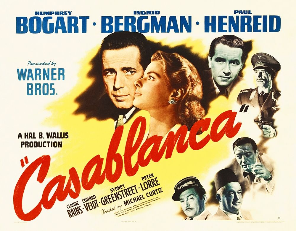Casablanca  Poster