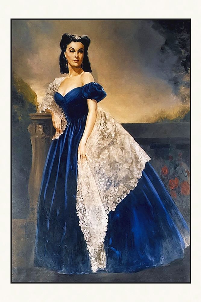 Gone With the Wind Principle Cast Portrait Scarlett O Hara