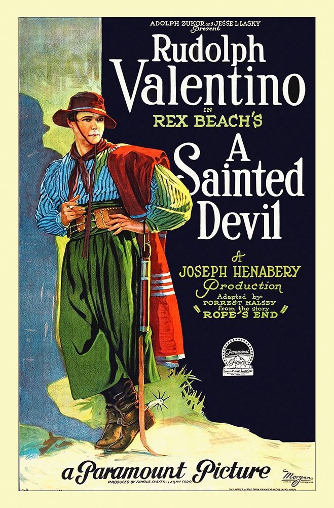Rudolph Valentino - A Sainted Devil - 1924