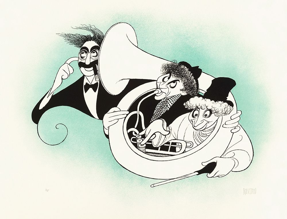 Marx Brothers - Cartoon - Tuba