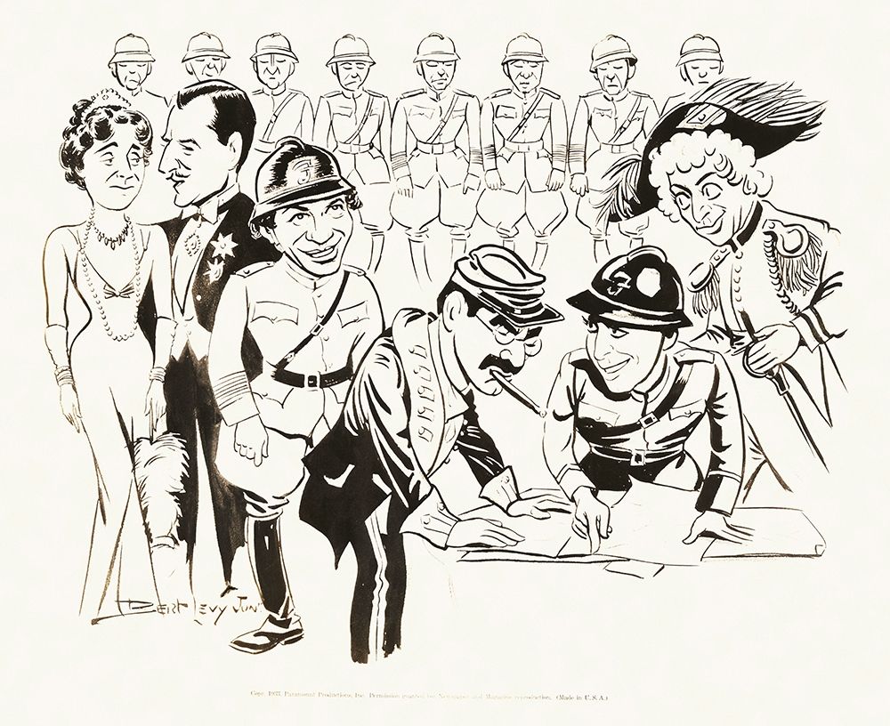 Marx Brothers - Duck Soup - Drawings 02